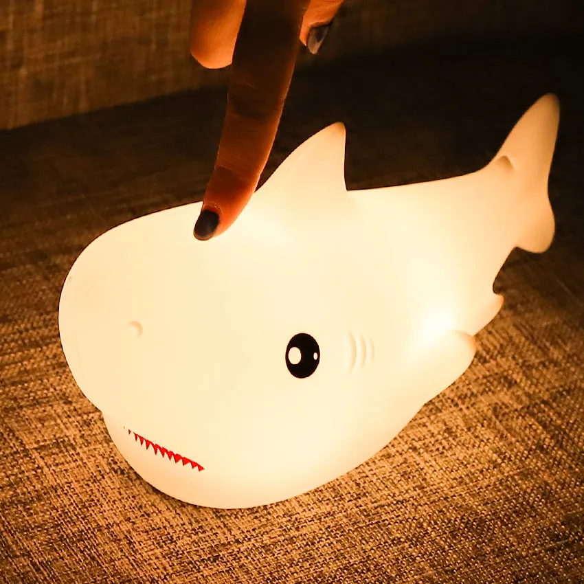 Adorable Color Changing Shark Lamp