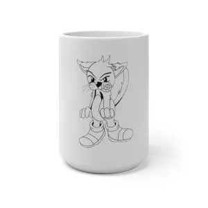 Angry Cat Color Changing Mug