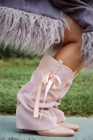 Annalee Below The Knee Slouch Boots - Pink