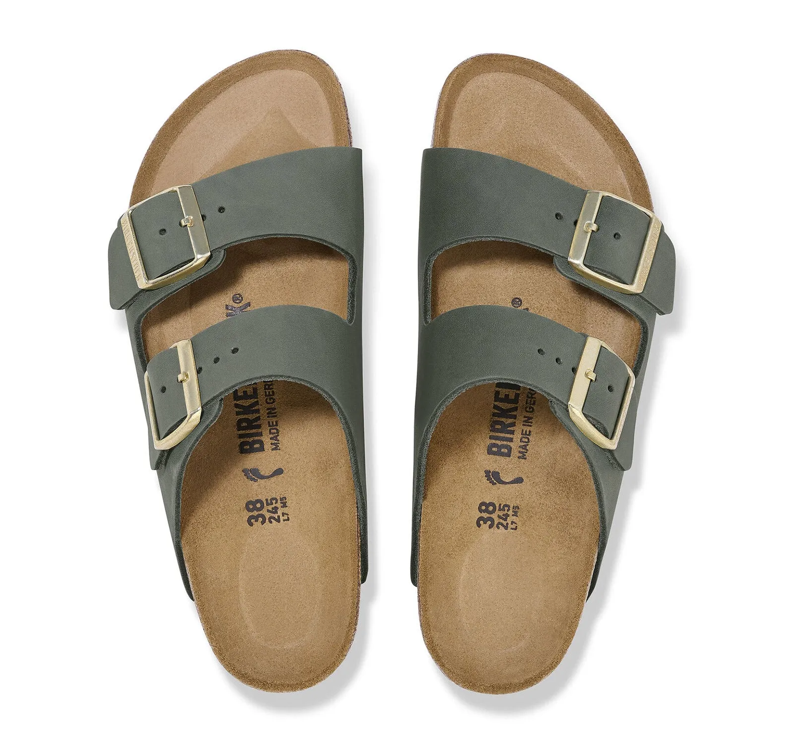 Birkenstock Arizona Nubuck Leather Sandal