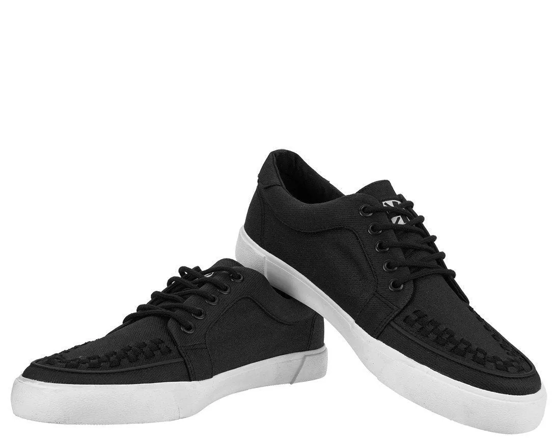 Black Twill No-Ring VLK Sneaker