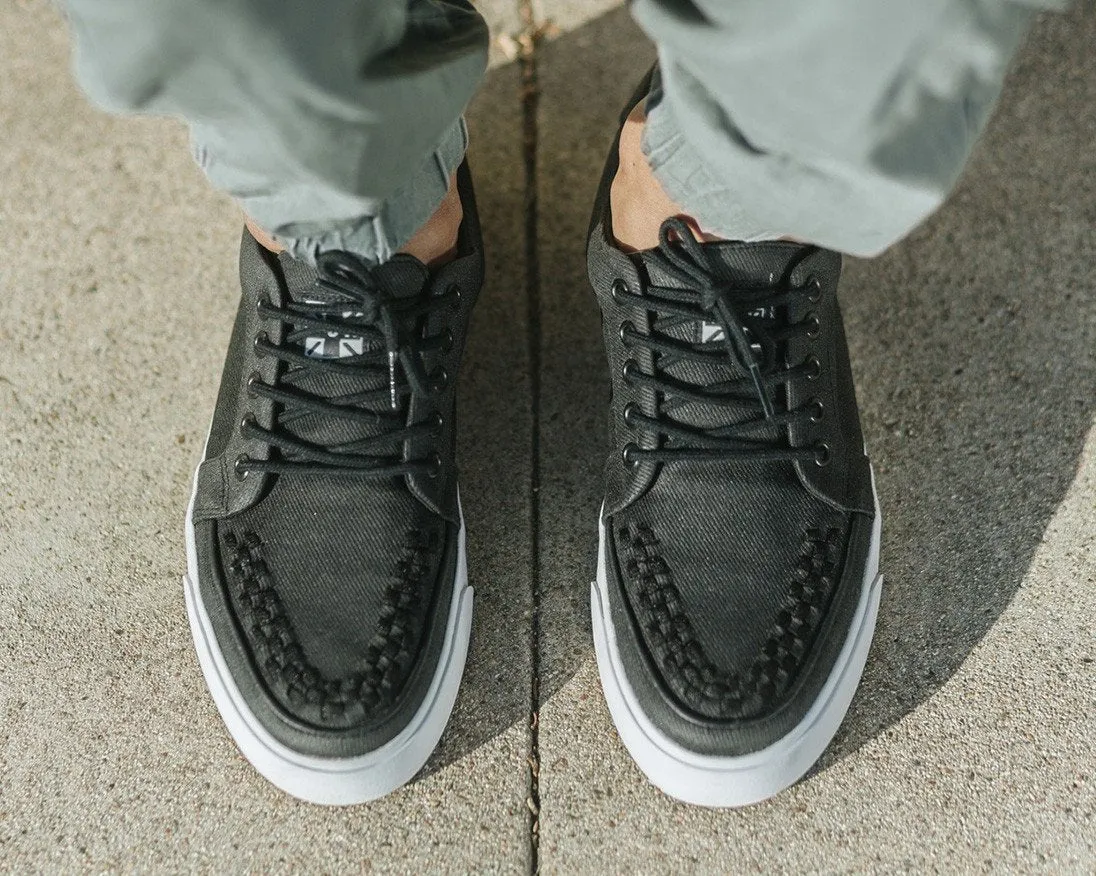 Black Twill No-Ring VLK Sneaker