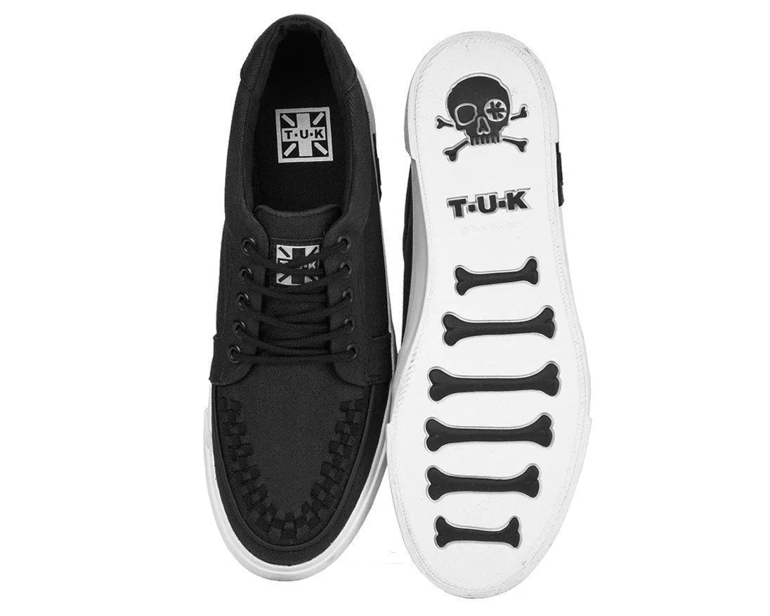 Black Twill No-Ring VLK Sneaker