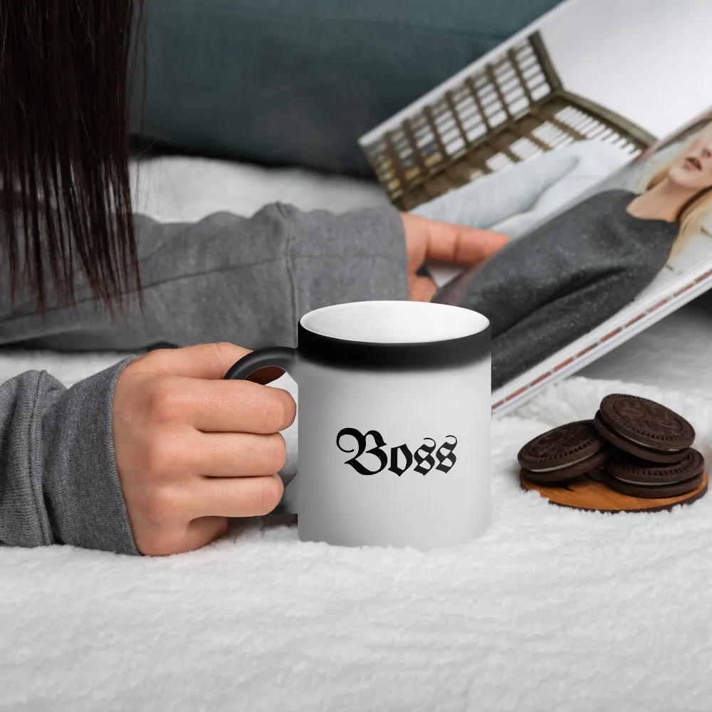 Boss Color-Changing Coffee Mug