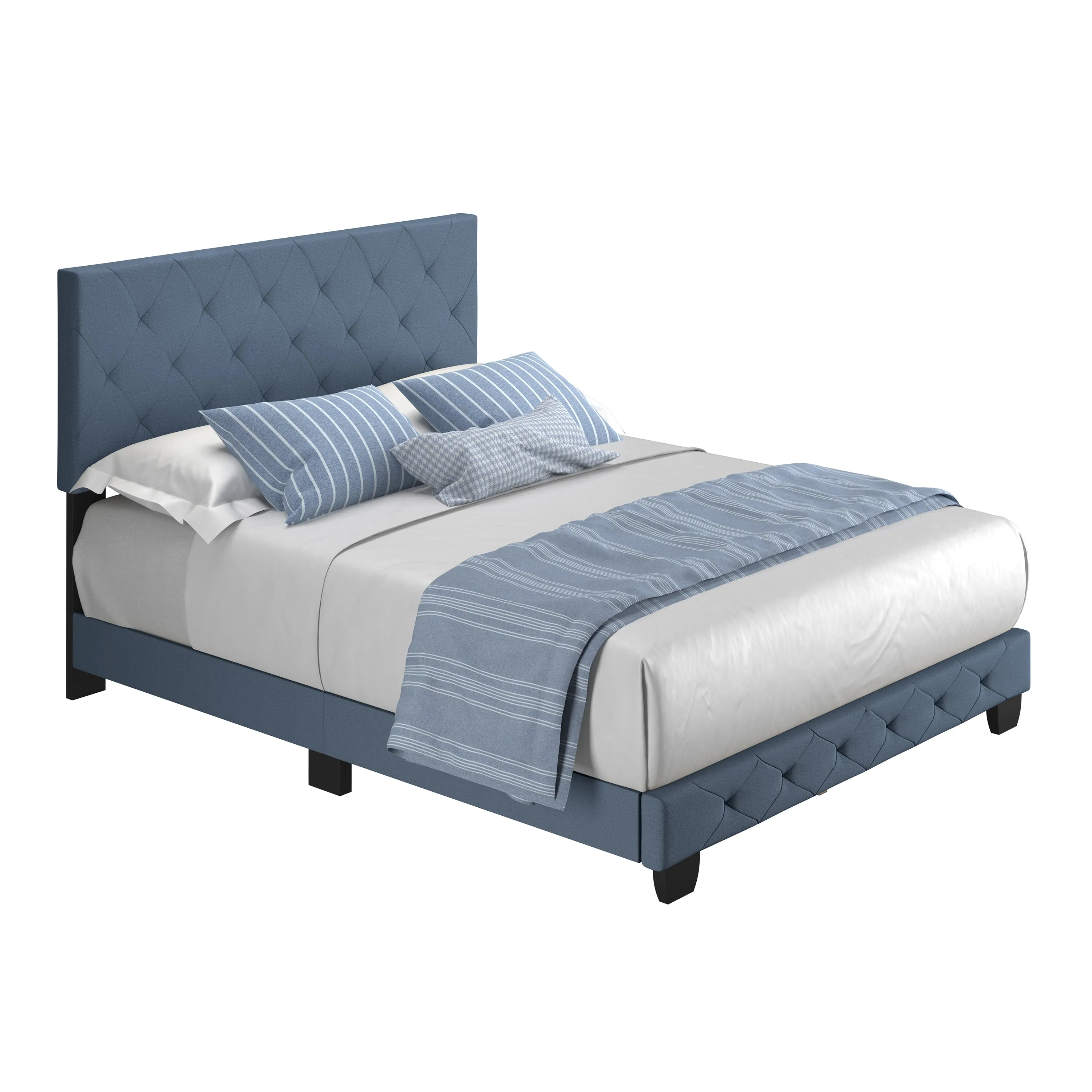 Chloe Upholstered Platform Bed