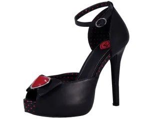 Heart Bow Platform Heel - *FINAL SALE/NON-RETURNABLE