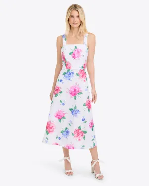 Josephine Love Circle Dress in Printed Hydrangea