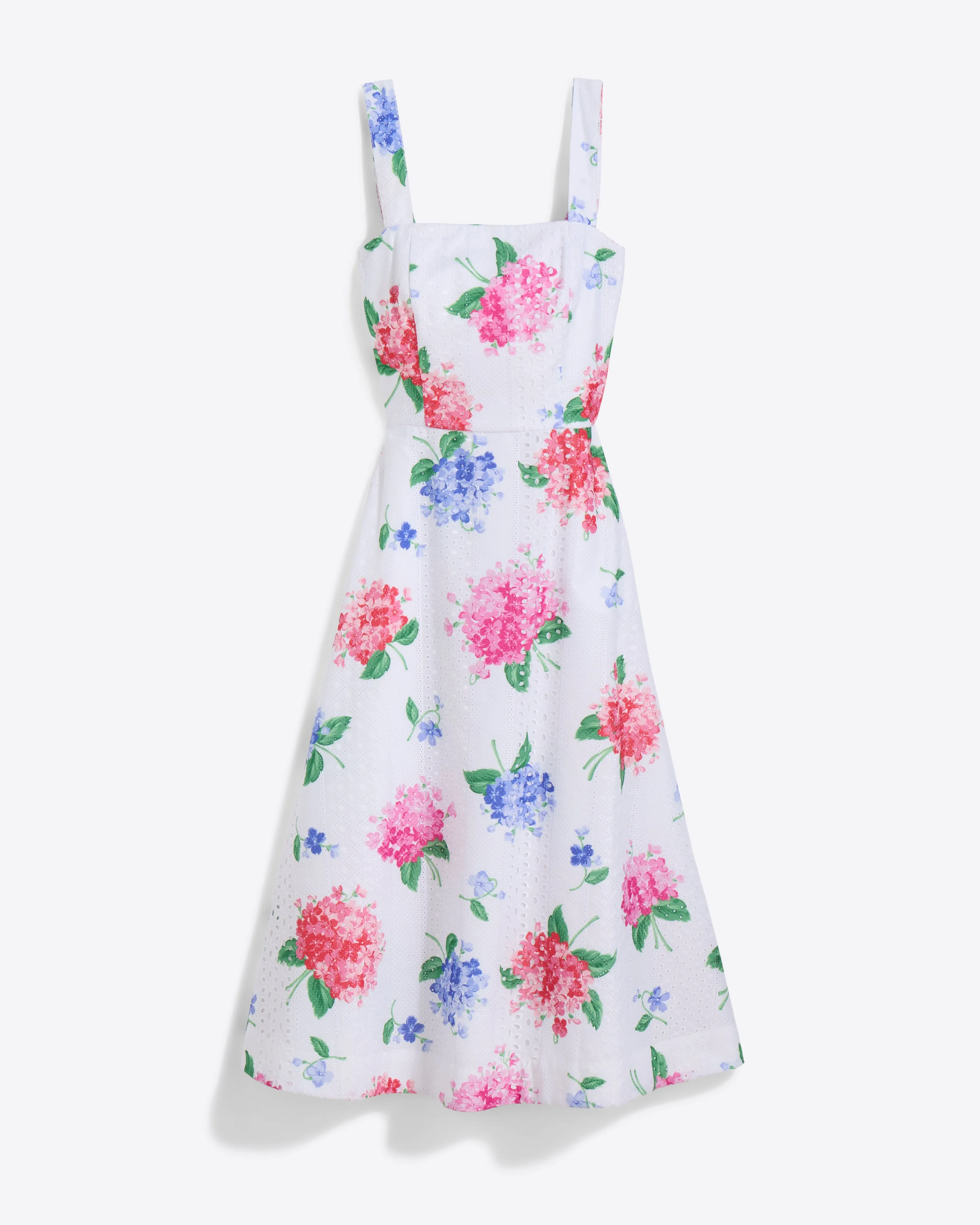 Josephine Love Circle Dress in Printed Hydrangea