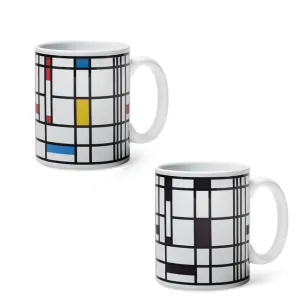 Mondrian Color-Changing Mug