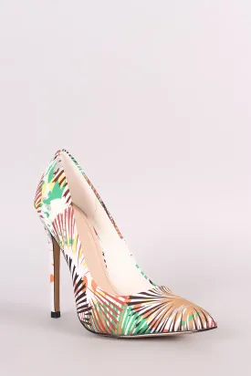 Shoe Republic LA Fireworks Pointy Toe Stiletto Pump