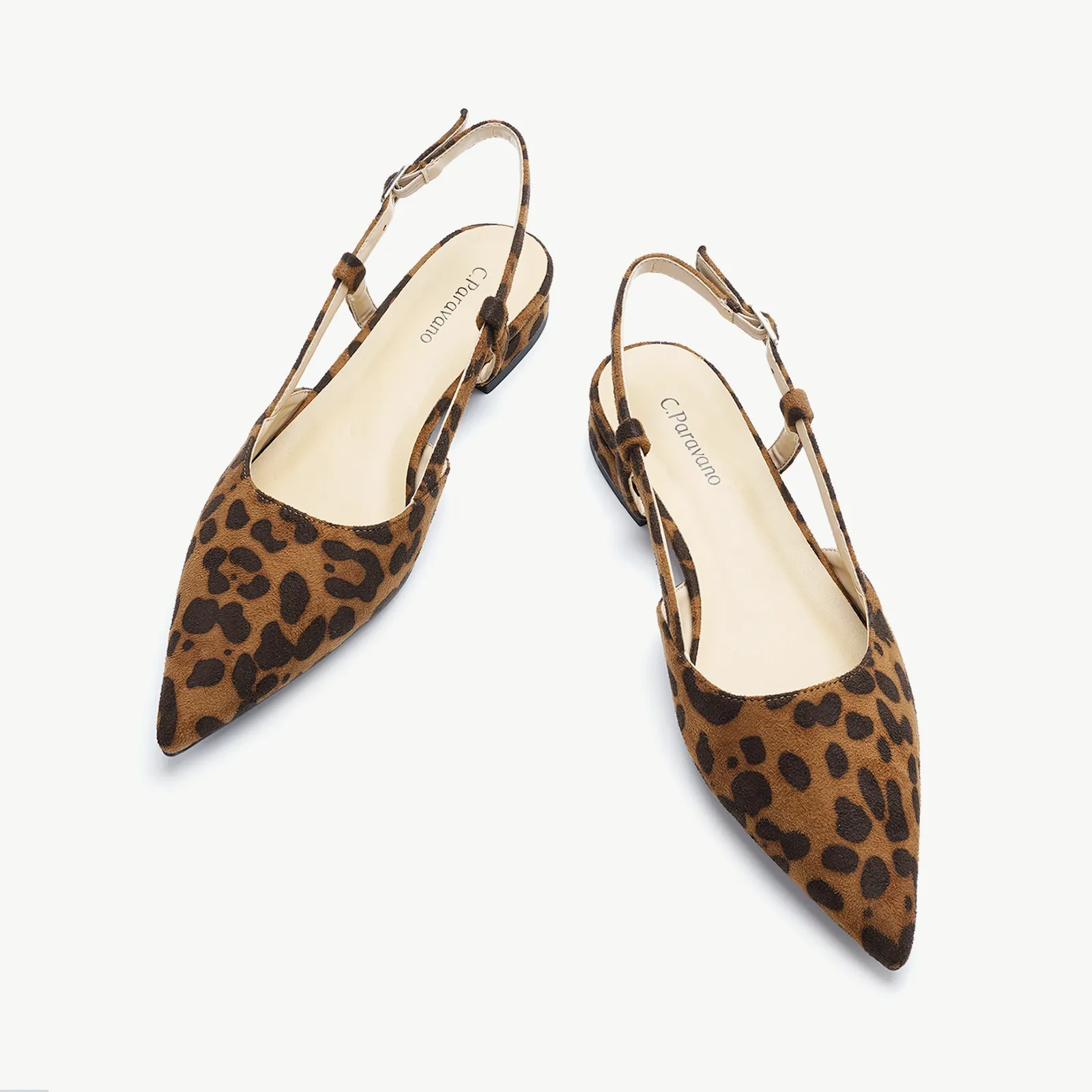 Sleek Prints Slingback Flats (Freya)