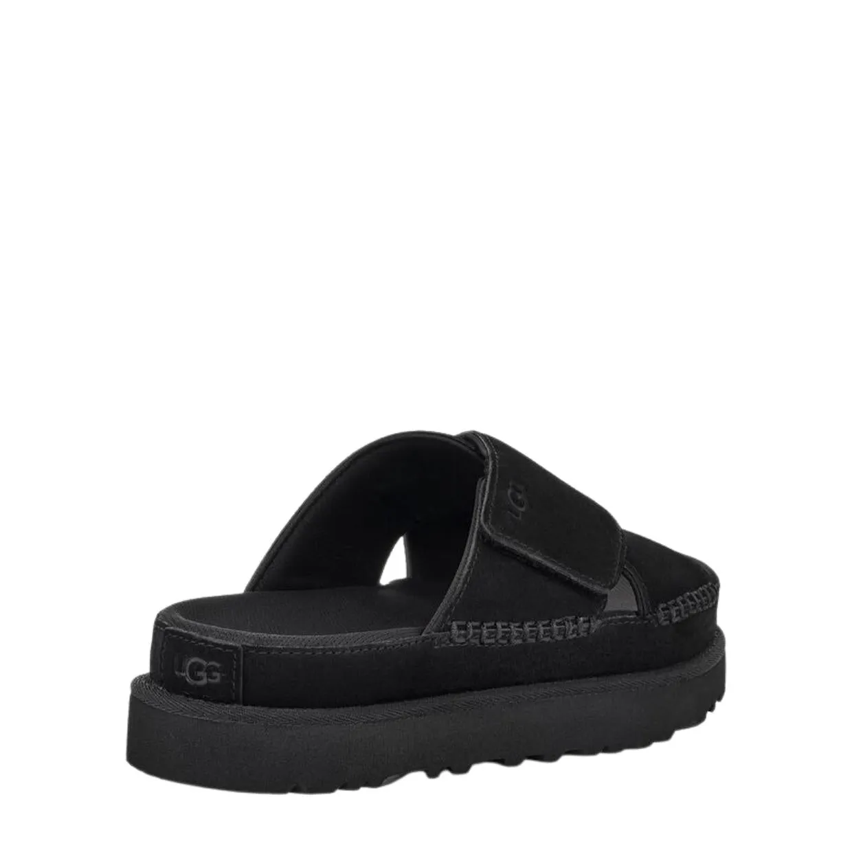 UGG Goldenstar Black Cross Slide