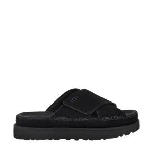 UGG Goldenstar Black Cross Slide